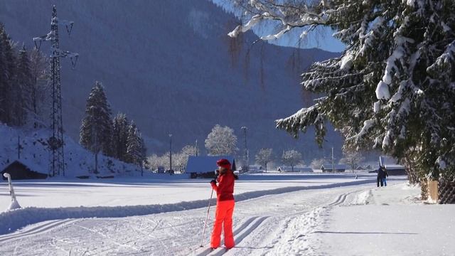 Sony AX100 Snow Test 4k Video смотреть онлайн