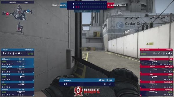 Момент с закрытого комментирования по CS GO [Plasma Pulse -vs- FFocusniki] @kn1feTV
