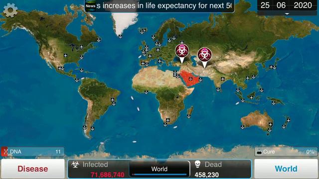 Plague Inc Bacteria Casual 1:44 (202 days) PR смотреть онлайн