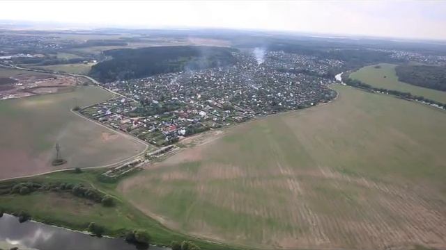 Окрестности Обнинска с квадрокоптера смотреть онлайн