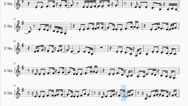 Horn Sheet Music: How to play Ain't Nobody by Chaka Khan смотреть онлайн