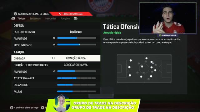 FC 24 - NOVA FORMAÇÃO META 4-2-1-3 ATUALIZADA ULTIMATE TEAM! смотреть онлайн