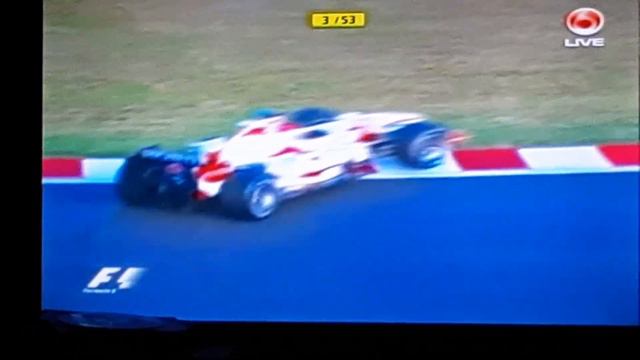 Sakon Yamamoto Spint Eraf Maar Kan Door F1 Japan 2006 Commentaar Olav Mol смотреть онлайн