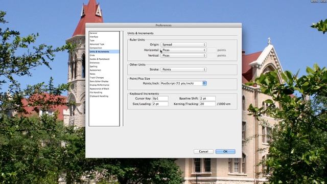 Setting Up Units and Increments in InDesign CS6 (Mac) смотреть онлайн