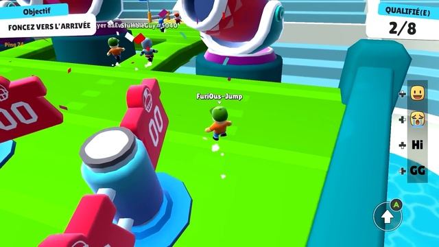 C'est le Jeu Mobile le plus Drôle auquel J'ai Joué (Stumble Guys) смотреть онлайн