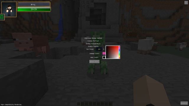 ч.8 - Индикатор здоровья! (Damage Indicators) - Обзор мода для Minecraft смотреть онлайн