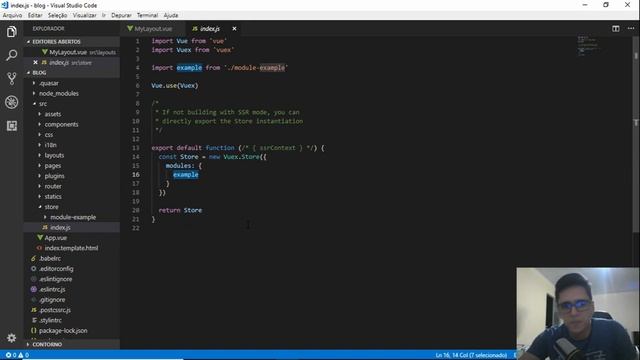 Aula 03 - Estrutura de um projeto Quasar смотреть онлайн
