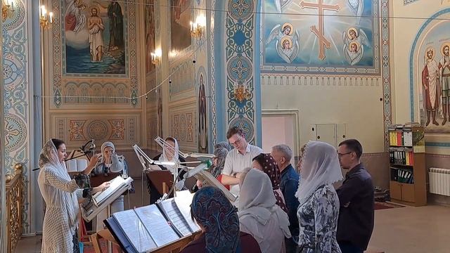 По 50-м псалме: Стихира Воскресная Глас 6-й смотреть онлайн