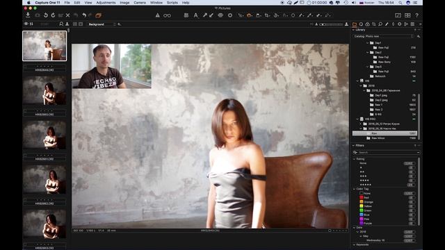 Урок по отбору и сортировке фотографий (preview) смотреть онлайн