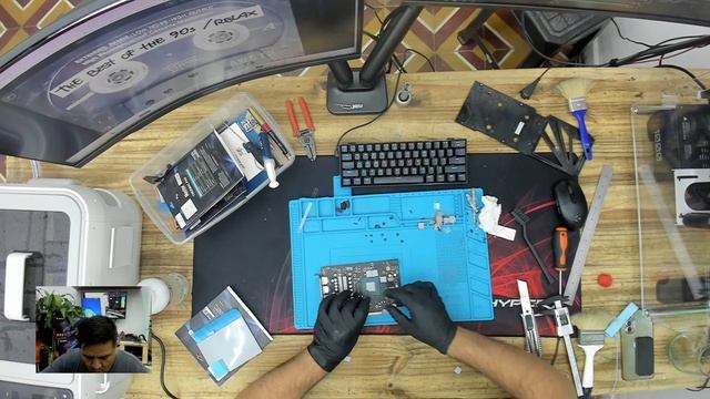 MSI GFORCE RTX 3060 Ti VENTUS X3 mantenimiento, repadeo (cambio de thermalpads) смотреть онлайн