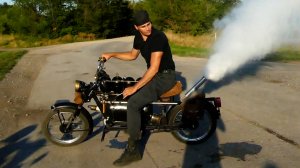 Первый дальнобой на паровом мотоцикле/ Паровой мотоцикл. 14 серия