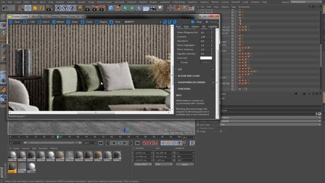 Realistic Interior Rendering In Cinema 4D & Corona Renderer