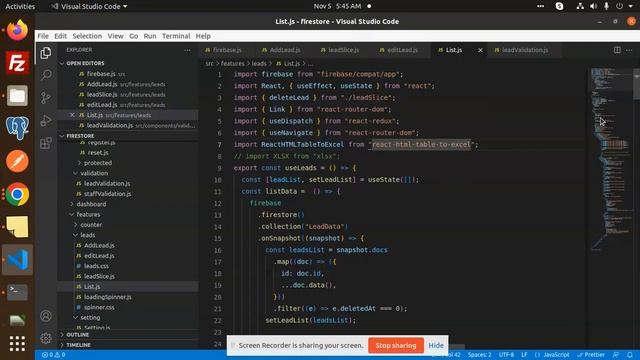 CRUD with React Redux Toolkit Firebase : Export Data Excel Sheet #8 смотреть онлайн