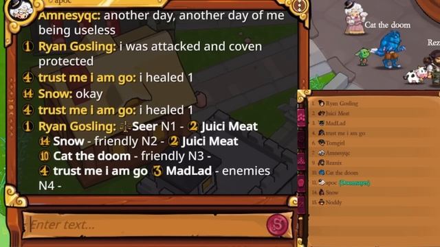 DOOMSAYER WORKING WITH COVEN - Town of Salem 2 Ranked Practice смотреть онлайн