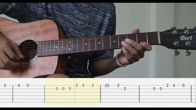 Alex G - Pretend (Easy Guitar Tutorial Tabs) смотреть онлайн