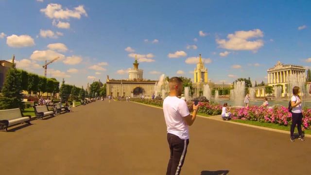 ВДНХ. Лето 2020 Hyperlapse