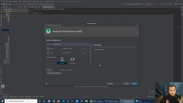 Emular un teléfono en nuestra pc para correr aplicaciones Kotlin (Kotlin desde cero [05])??? смотреть онлайн