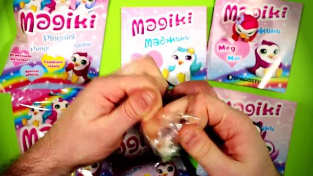 Magiki Penguins Figures Ƹ̴Ӂ̴Ʒ DeAgostini Pinguini Blind Bag Opening | Pack Unboxing