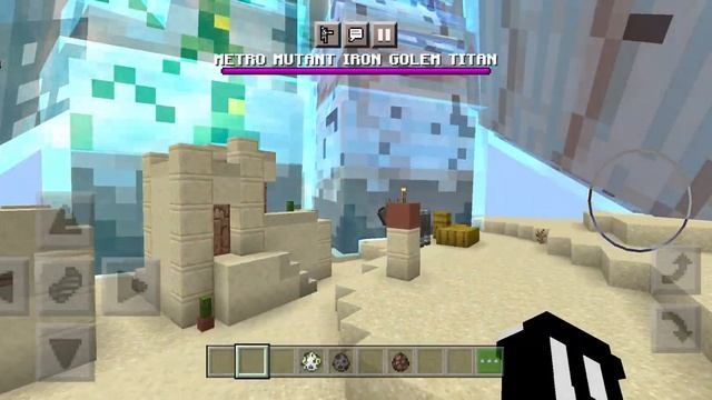 Metro Mutant Iron Golem Titan MOD in Minecraft PE смотреть онлайн