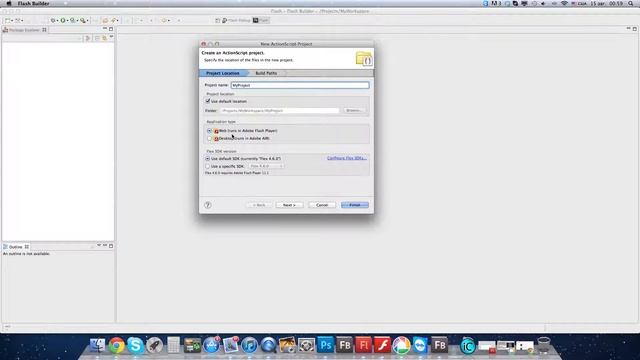 {ВИДЕО УРОК} Flash Builder 4.6 (Урок 1) смотреть онлайн