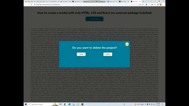 Recorded Video Playback Modal with HTML, CSS & React (with Source Code) смотреть онлайн