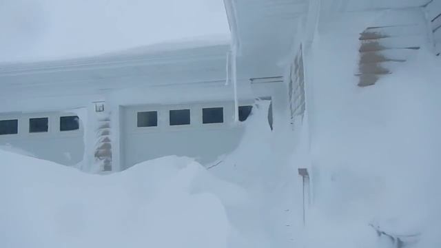 США. Утро со снегом и без света и тепла или зима в Октябре продолжается. смотреть онлайн