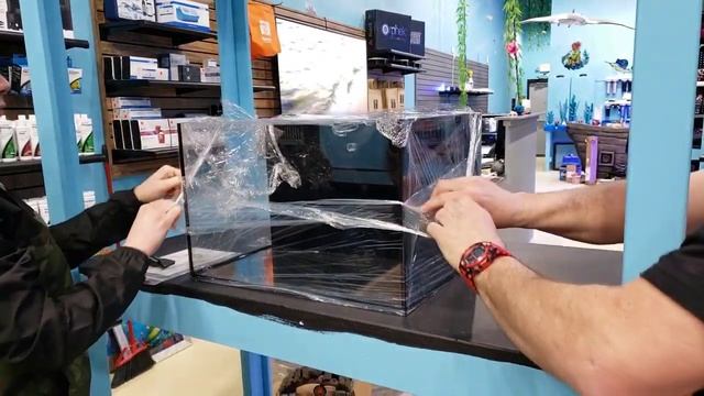 Unboxing Cobalt C-Vue 18 tank and marco rocks are here смотреть онлайн