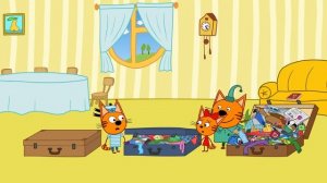 Три кота| Серия №32 | Сахалыы мультик | Дубляж