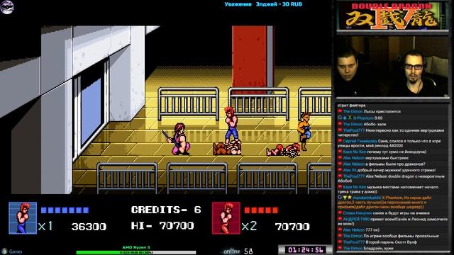 Double Dragon IV прохождение (co-op) | Игра на (PC, PS4, Switch) Arc System Works 2017 Стрим HD RUS смотреть онлайн