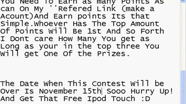 FREE IPOD TOUCH 32GB GIVE AWAY 3 IPODS FOR FREE SWAG BUCKS смотреть онлайн