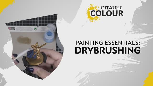 Warhammer 40000 - How To - Drybrush _ Beginner _ Warhammer Painting Essentials