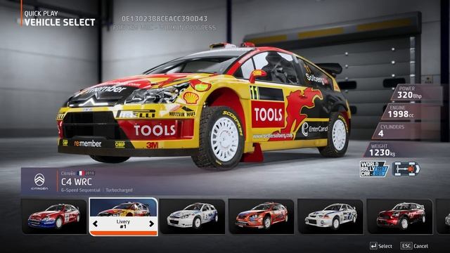 EA SPORTS WRC - All Cars & Liveries