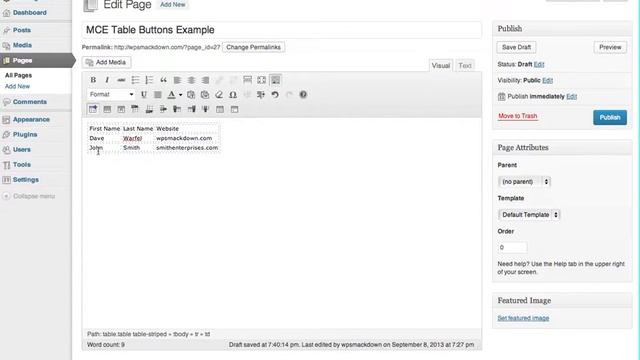 How to Add HTML Table Buttons in TinyMCE - WordPress Plugin Review смотреть онлайн