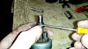 Ремонт стартера Солярис своими руками. Проскальзывает бендикс стартера.