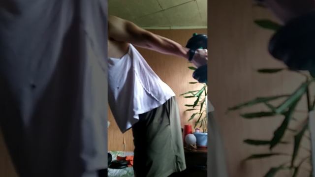 Я ДЕЛАЮ РАЗГИБАНИЕ РУКИ НА ТРИЦЕПС В НАКЛОНЕ МОЛЧА смотреть онлайн