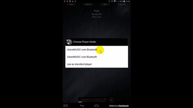Bluetooth music player для Android смотреть онлайн