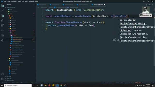 28. Implement Shared Loading Spinner Component in the Ngrx Shared State - Angular Ngrx смотреть онлайн