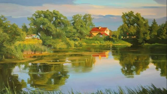 ПЕЙЗАЖИ России. Живопись. Художник Ковалев Юрий. смотреть онлайн