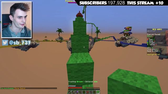 THE GREATEST TNT JUMP YOU WILL EVER SEE! (At 54:08) | Minecraft Bed Wars смотреть онлайн