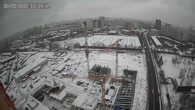 ПИК Кольская 8 ( камера 3 ) таймлапс с 16-02-2023 по 24-02-2023 смотреть онлайн