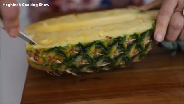 Как Разрезать Ананас - Несколько Способов - Рецепт от Эгине - Heghineh Cooking Show in Russian смотреть онлайн