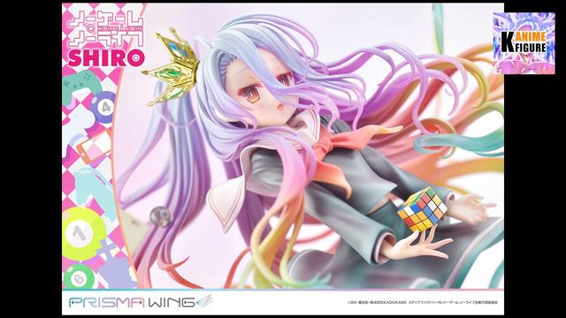 PRISMA Shiro 1/7 Scale Pre-Painted Figure | NO GAME NO LIFE | Prime 1 Studio #anime #figure смотреть онлайн