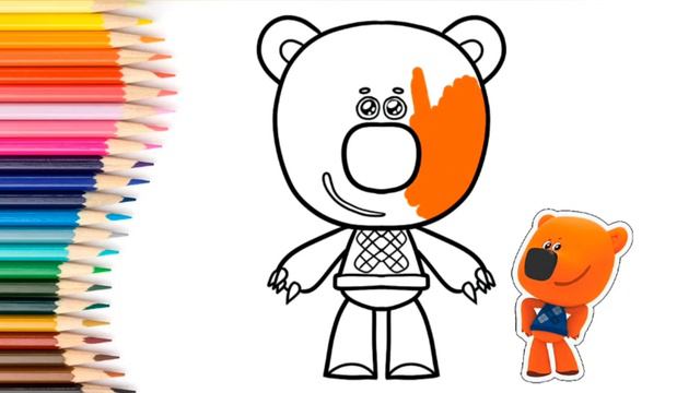 Как нарисовать КЕШУ/МИМИМИШКИ рисунок/Урок рисования КЕША для детей смотреть онлайн