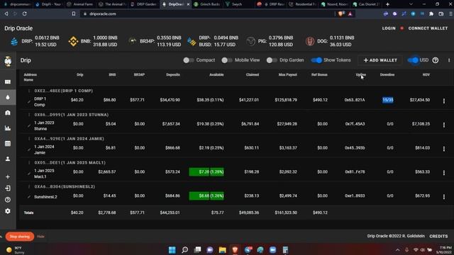 DRIP NETWORK: Oracle Multi Account Dashboard смотреть онлайн