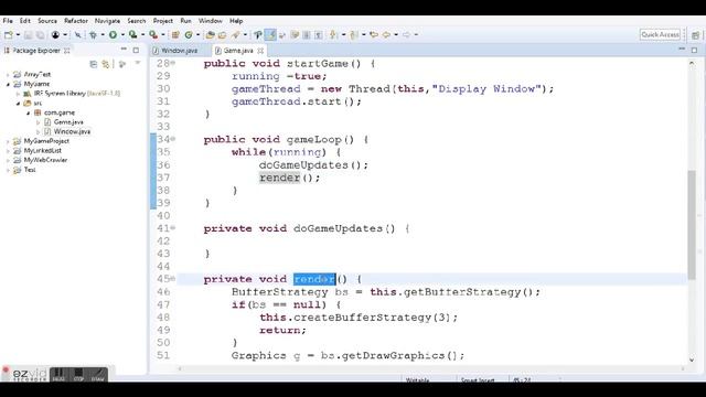 Java Game Programming - #3 - Game loop смотреть онлайн