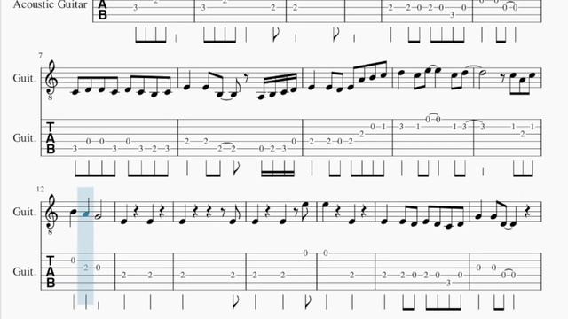 Guitar Tab: How to play Main Theme (Made in Abyss) by Kevin Penkin смотреть онлайн