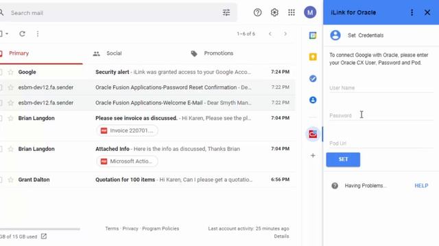 Install iLink for Oracle CX смотреть онлайн