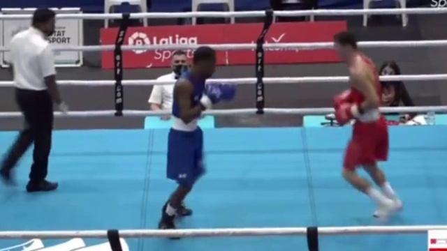 Серик Темиржанов vs B. Carrington (USA) МТ по боксу Испания 2021 смотреть онлайн