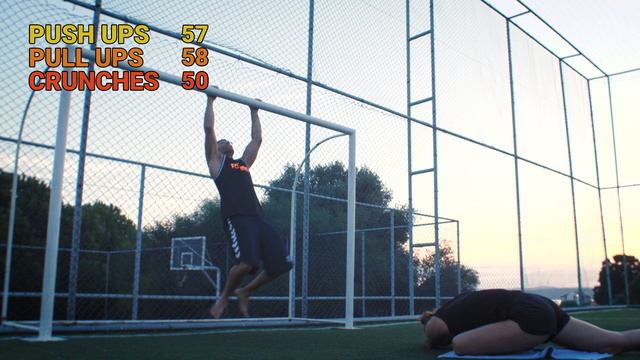 100er Challenge | 100 Push Ups | 100 Pull Ups | 100 Crunches смотреть онлайн