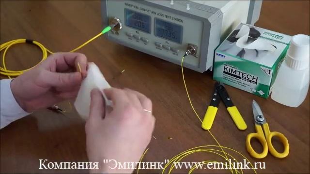 Механический соединитель волоконно оптического кабеля (Эмилинк Россия) смотреть онлайн